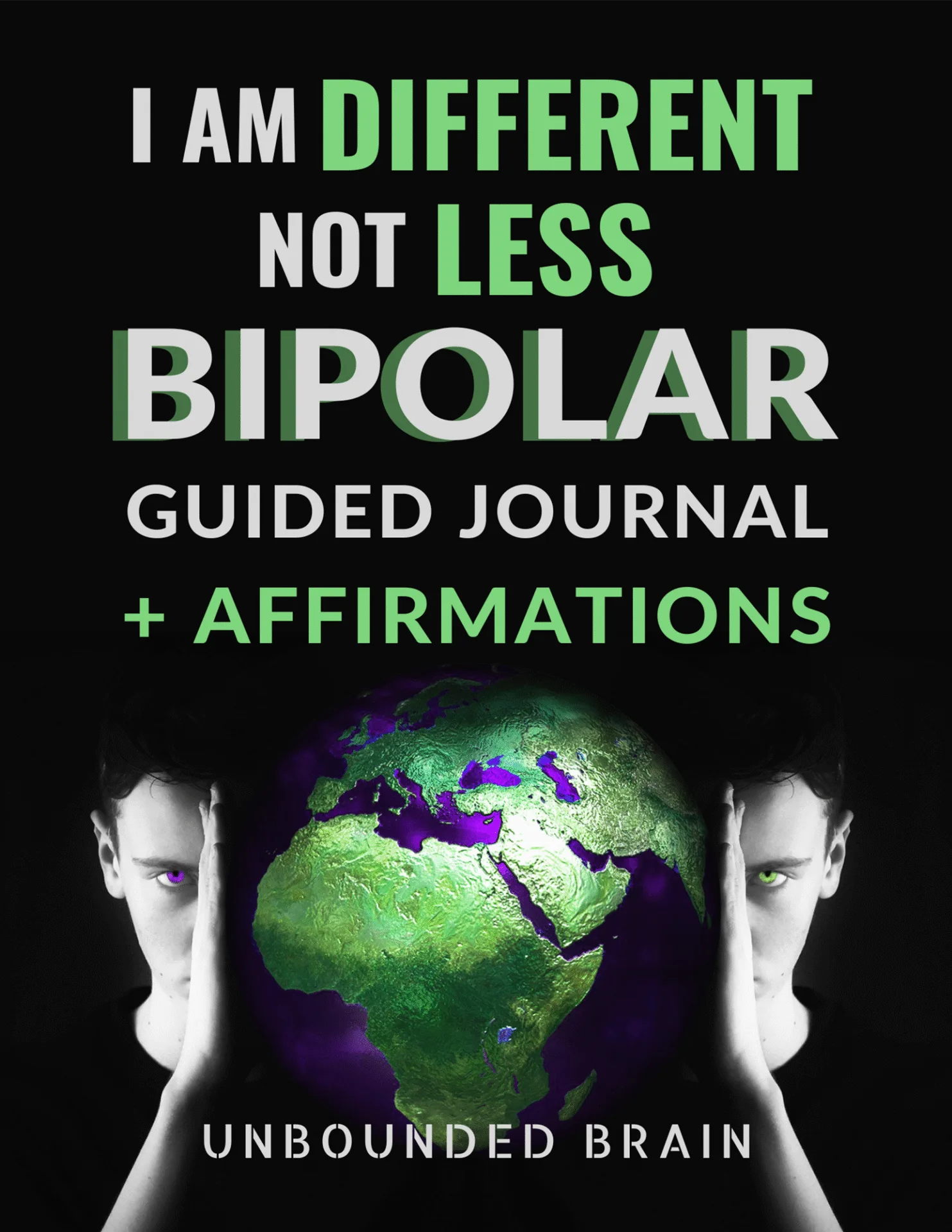 Bipolar Journal Workbook with affirmations