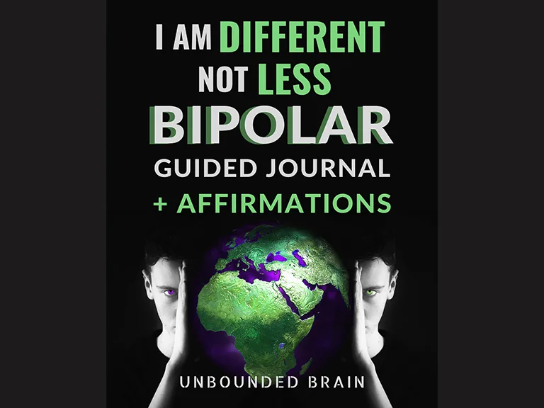 I am Different, Not Less - Bipolar Guided Journal with affirmations